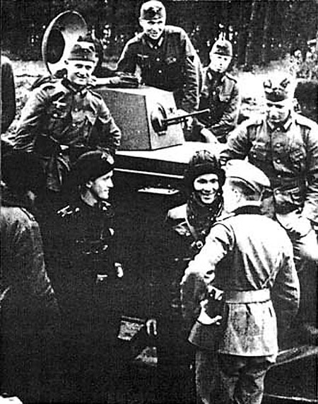 Советско-германский военный парад 1939 года 