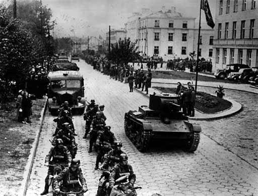 Советско-германский военный парад 1939 года 